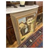 Signed Slava 1979 (Orahovats) oil on canvas