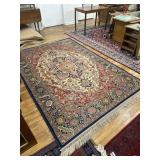 Navy, blue, red and pink Rug