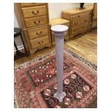 Small lilac colored pillar