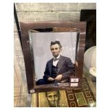 Abraham Lincoln framed photo