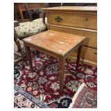 Small wooden table