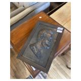 Metal Abraham Lincoln artwork
