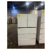 Office Cabinet with Drawers and Doors - Beige