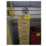 Filing Cabinet - 4 Drawer, Metal, Beige