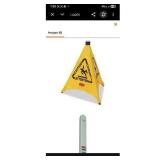 Home Depot Yellow Caution Wet Floor Sign -...