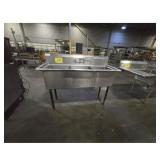 Commercial Stainless Steel 3-Compartment Sink
