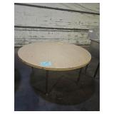 Round Tabletop - Wood Grain Finish