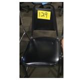 Unknown Brand Black Stackable Chair with Number...