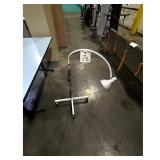 Adjustable Floor Lamp, Silver
