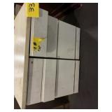 White Four Drawer Office Filing Cabinet
