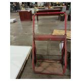 Heavy Duty Red Steel Cylinder Hand Truck with...