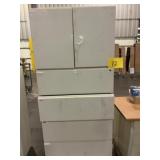 Tall Metal Storage Cabinet with Multiple...