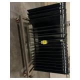 Industrial Metal Drying Rack with Rolling Casters