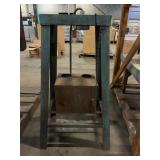 Industrial Metal Work Stand with Integrated...