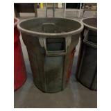 Heavy Duty Industrial Gray Trash Can