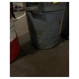 Heavy Duty Industrial Gray Trash Can