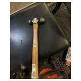 8 oz Ball Peen Hammer with Wood Handle