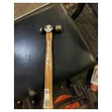 8 oz Ball Peen Hammer with Wood Handle