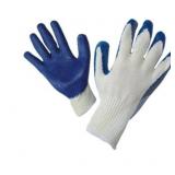 12 Pack of Blue and White Work Gloves Size Small