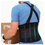Lifting Safely Back Support Belt Black