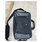 HP Black Laptop Messenger Bag with Shoulder Strap