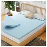 EGOHOME 2 Inch Queen Memory Foam Mattress...
