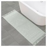 French Connection Nellore Bathroom Rugs, Woven...