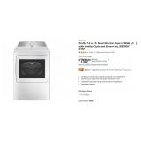 GE Profile 7.4 cu. ft. Smart Electric Dryer in...