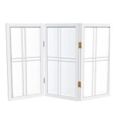 2 ft. Short Desktop Double Cross Shoji Screen -...