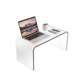 Lavish Home Acrylic Side Table, Clear, 14' x...