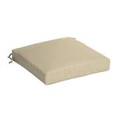 Arden Outdoor Seat Pad Chair Cushion, 21x21, Tan