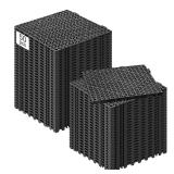 VEVOR Interlocking Tile 50PCS Black, Drainage...