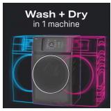 GE Profile 2-in-1 Washer Dryer Combo Unit