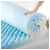 ZINUS 4 Inch Swirl Gel Cooling Memory Foam...