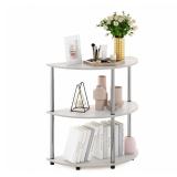 Furinno Frans Turn-N Half Round Console Table...