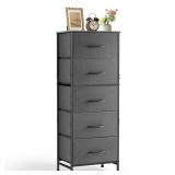 5 Drawers Dresser for Bedroom Fabric Storage...