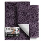 Hearth & Harbor Bathroom Rugs, Chenille Bath...