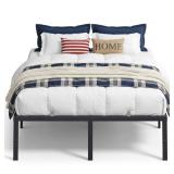 VASAGLE Queen Metal Bed Frame, 18 Inches Tall,...