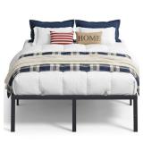 VASAGLE Queen Metal Bed Frame, 18 Inches Tall,...