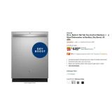 GE 24 inch Built-In Tall Tub Top Control...