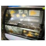 BEVERAGE AIR CURVED GLASS REFRIGERATED DISPLAY