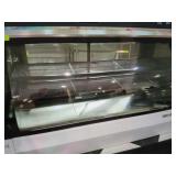 BEVERAGE AIR CURVED GLASS REFRIGERATED DISPLAY