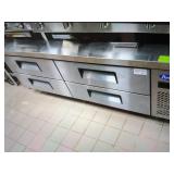 ATOSA 4 DRAWER CHEF BASE ON CASTERS