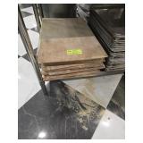 LOT OF BAGEL BOARDS