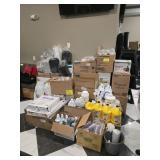 LOT OF CLEANING & PAPER GOODS