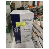 CASES OF VINYL GLOVES
