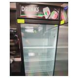 SINGLE GLASS DOOR REFRIGERATOR