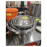 ASSORTED SS BOWLS