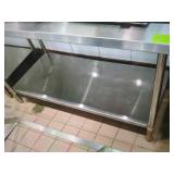 SS WORK TABLE WITH UNDERSELF