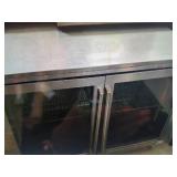 GLASS 2 DOOR LOWBOY